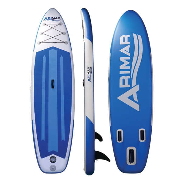 ARIMAR SUP Inflatable Board, Length 3,2m, with Paddle & Foot Strap Sup Board and Accessories