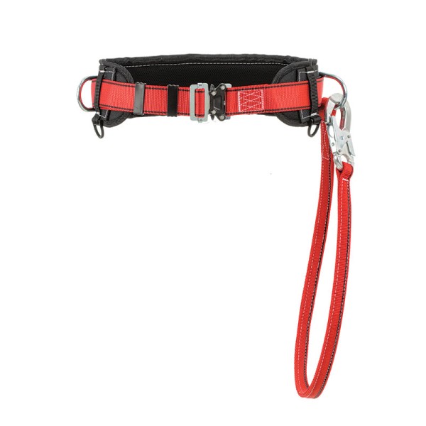 Fireman’s Safety Belt with Restraint Lanyard, EN358, CE – Size M–XL (85–120 cm) Fireman Suits & Gear