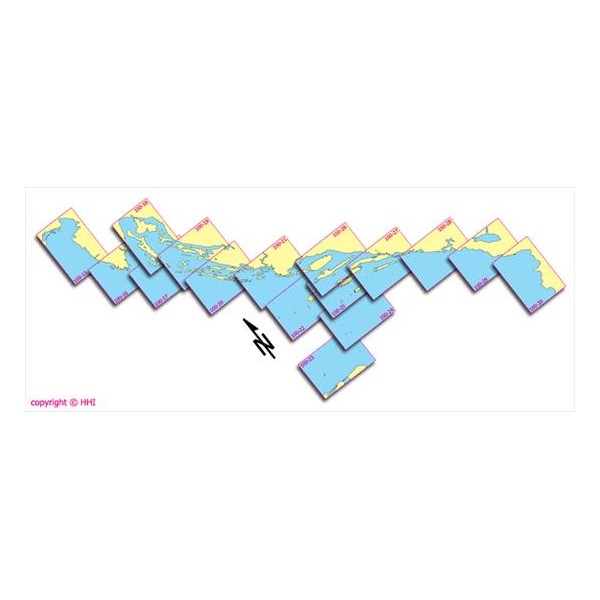 Coast charts Cruising Charts