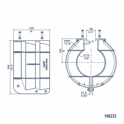 Propeller Guard, Plastic, Ø23cm Propeller Cover