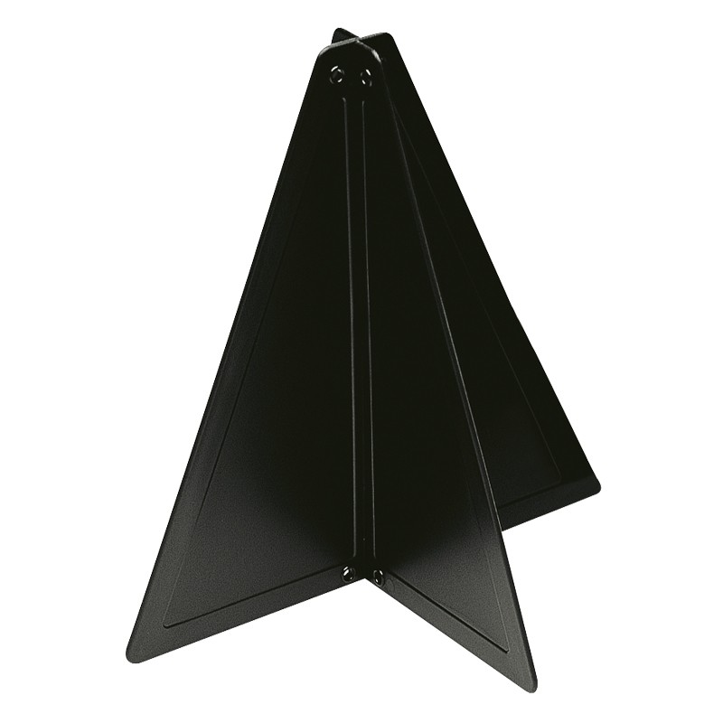 Motoring Cone, 350x340mm, Black Radar Reflectors & Day Signals