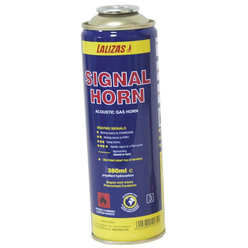 Refill canister 380ml for signal horn 10033 Fog Horns