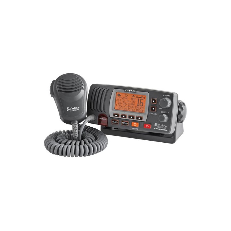 Cobra MR F77 GPS DSC VHF radio, Class D VHF & PMR radio stations