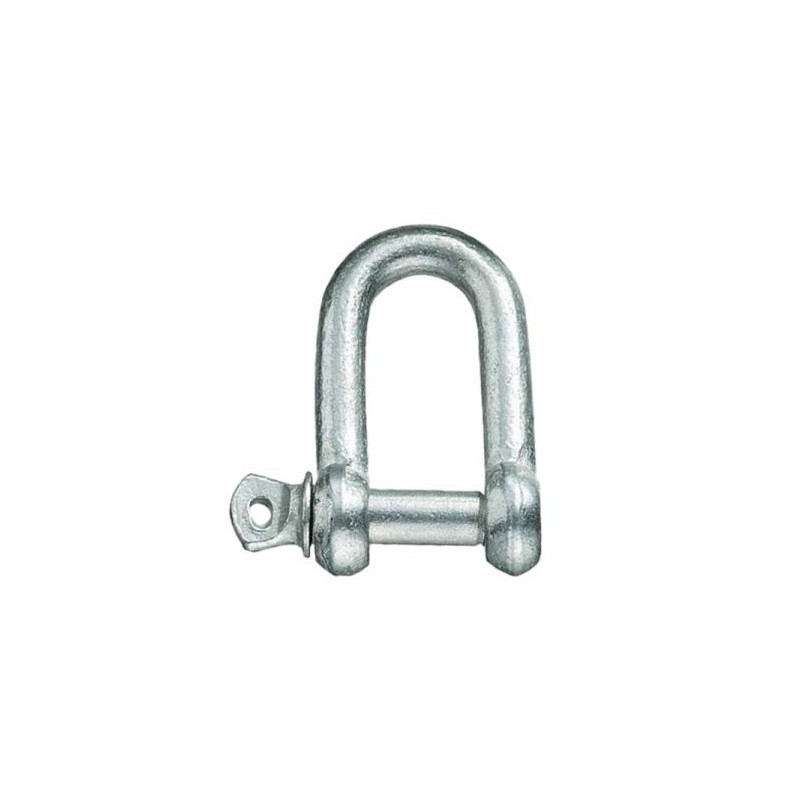 D Shackle, galvanized Swivels