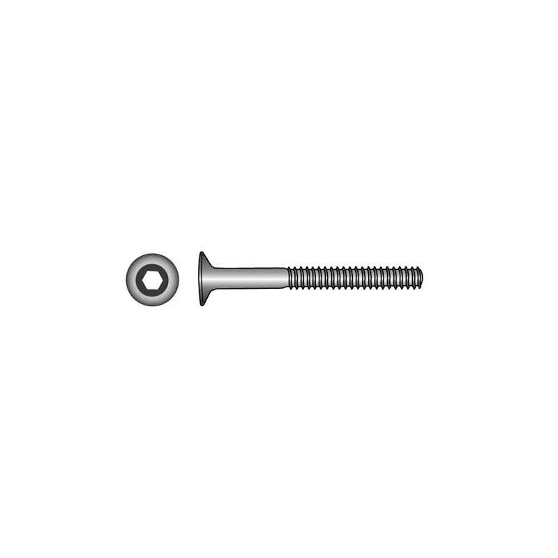 Countersunk head allen screw Eye Bolts, Pad Eyes, Rings and Screws