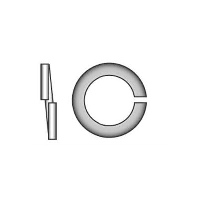 Split lock washer Inox 316 Eye Bolts, Pad Eyes, Rings and Screws