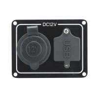 Waterproof panel w/ usb port 12v Panels
