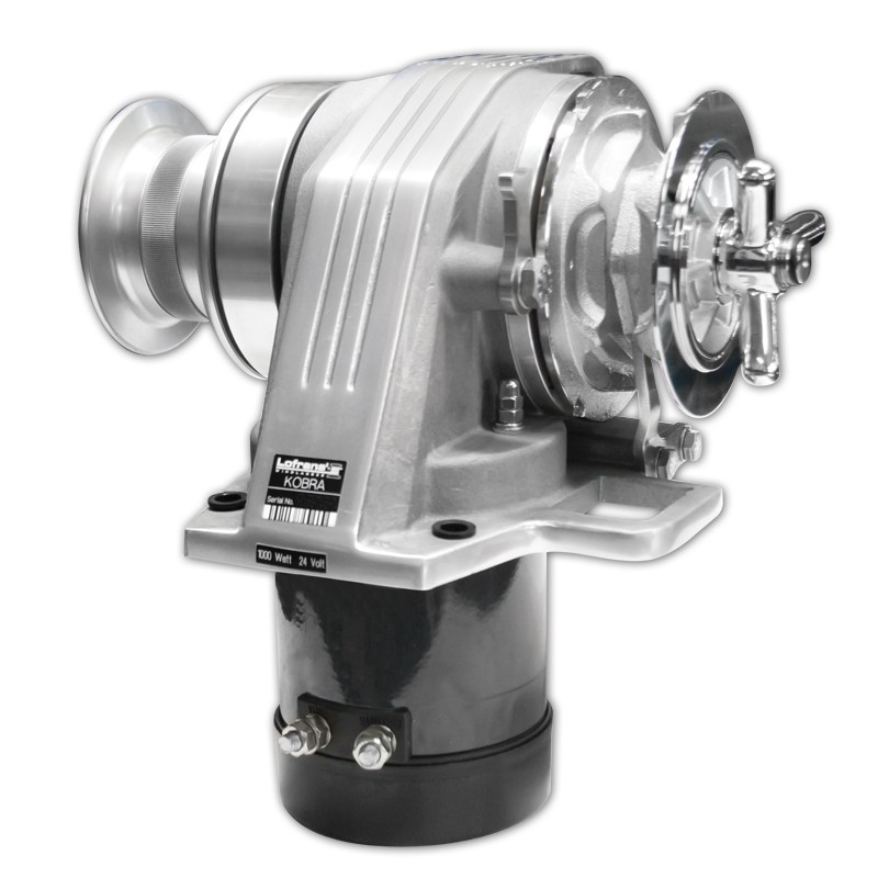 KOBRA - Horizontal WindlasS, Alu 12V 1kW 8mm Horizontal Windlasses