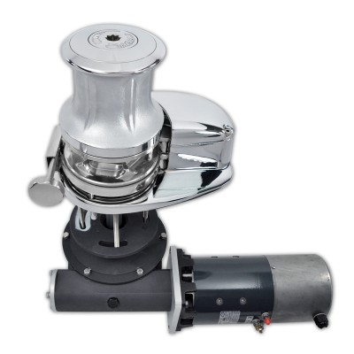 Lofrans vitlo X4 Krom 24v 2,7kW 14mm, bubanj CW X4 & SX4 Vertical Windlasses 2300 - 2700W