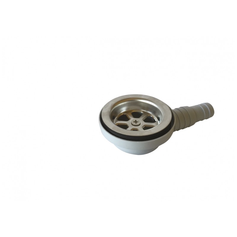 Drain 90o, Diam. 25mm, w/ cap 47mm Sinks and Accesories