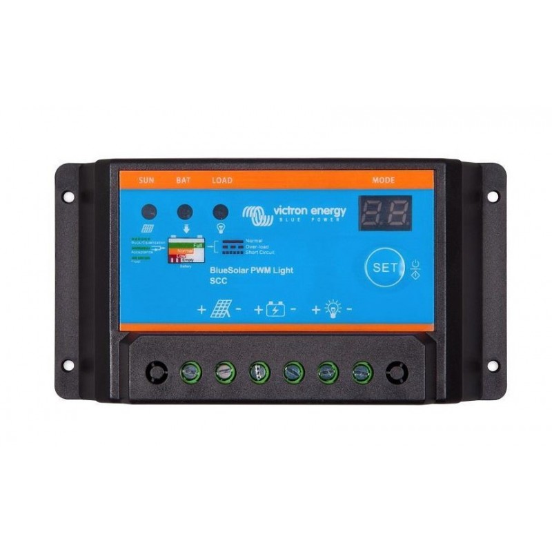 Victron BlueSolar PWM-Light 12/24V Charge Controller (5A–30A) Solar Technology