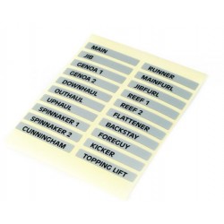 Rope clutch labels Blocks Rutgerson