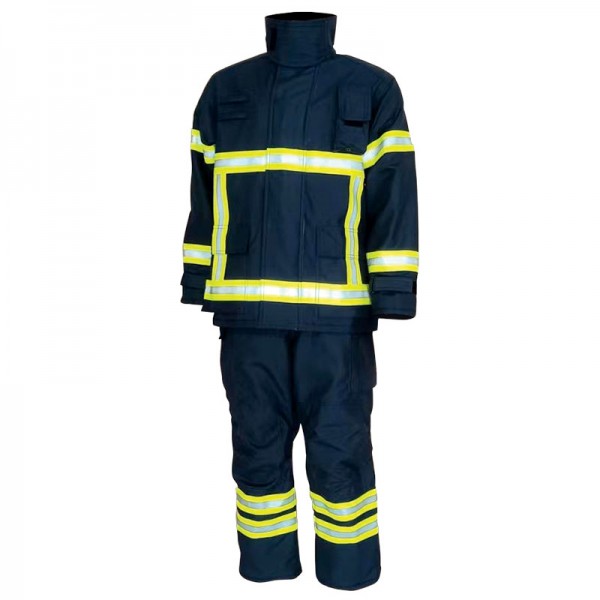 LALIZAS Antipiros Fireman’s Jacket & Trousers, SOLAS/MED, EN469:2020 – Blue, Size L Fireman Suits & Gear