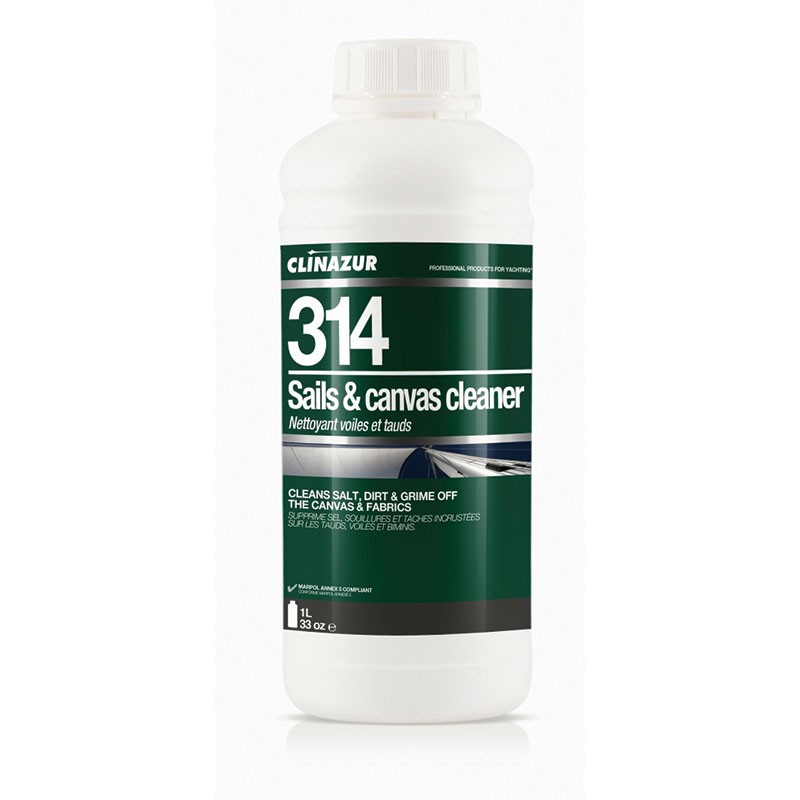 314 Sails & Canvas Cleaner, 1lt Leather, Vinyl & Fabric Cleaners