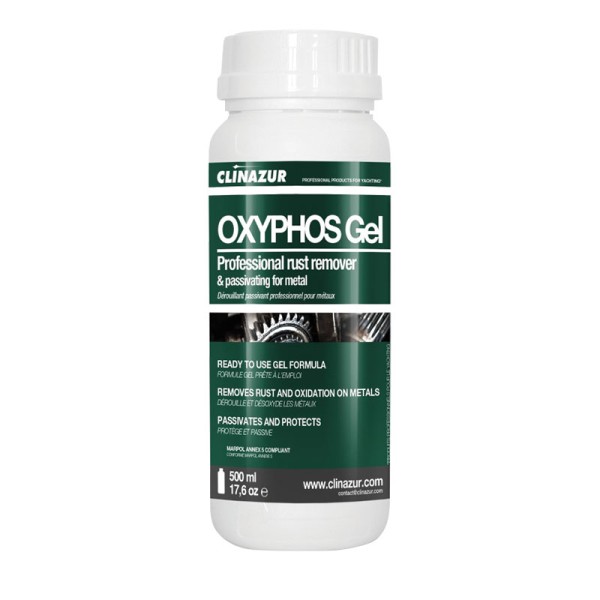 OXYPHOS Gel Rust Remover, 500ml Rust & Limescale Removers