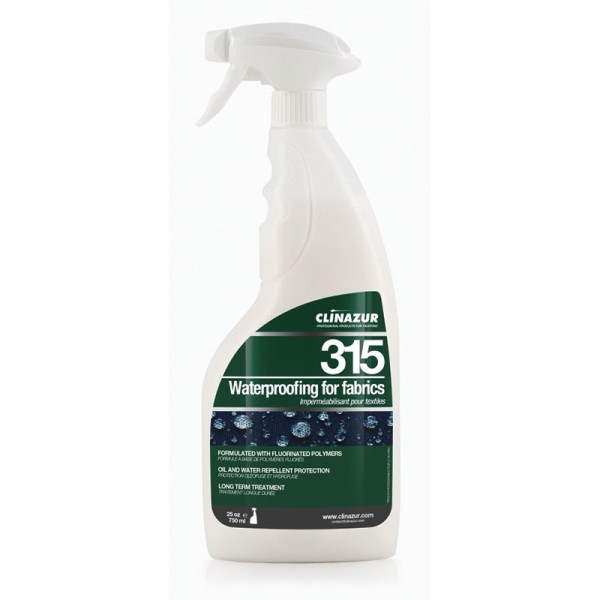315 Waterproofing For Fabrics, 750ml Leather, Vinyl & Fabric Cleaners