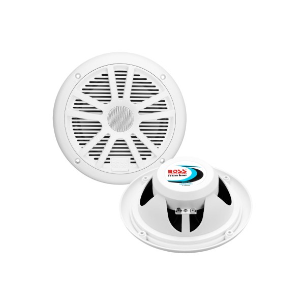 Boss Marine Two-way speaker set 180w, white Marine speakers