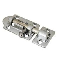 Barrel Bolt, chrome plated brass 3 Locks, Barrel Bolts, Cabin Hooks