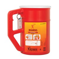 IKAROS Throwing device with cartridge Pyrotechnics