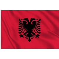 Flag Albania 20x30cm Deck equipment
