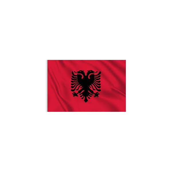 Flag Albania 20x30cm Deck equipment