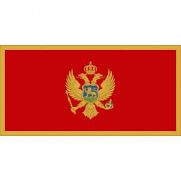 Montenegro flag 20x30 Deck equipment