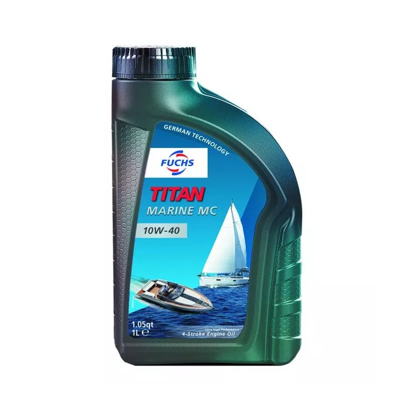 Fuchs Titan Marine MC 10W40 oil, 1L Boats, engines and accessories