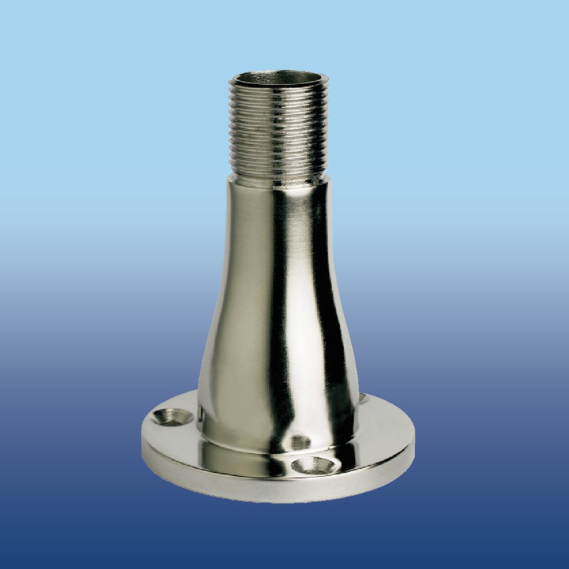 Universal mount, Glomex, L100mm, Stainless Steel Antenna Mounts