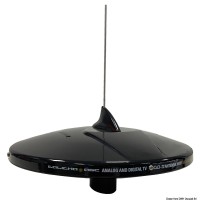 Antena TV Glomex Nashira 27,5dB D370/H185mm, bijela/crna TV i radio antene