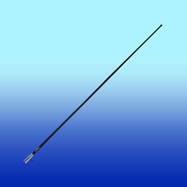 Antena VHF Glomex RA400CR/BK 3dB, 1.5m, chrom base, black VHF radio stations and antennas