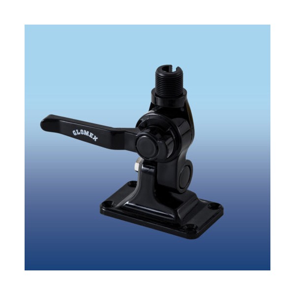 4 Way Ratchet Mount, Glomex RA115, black Antenna Mounts