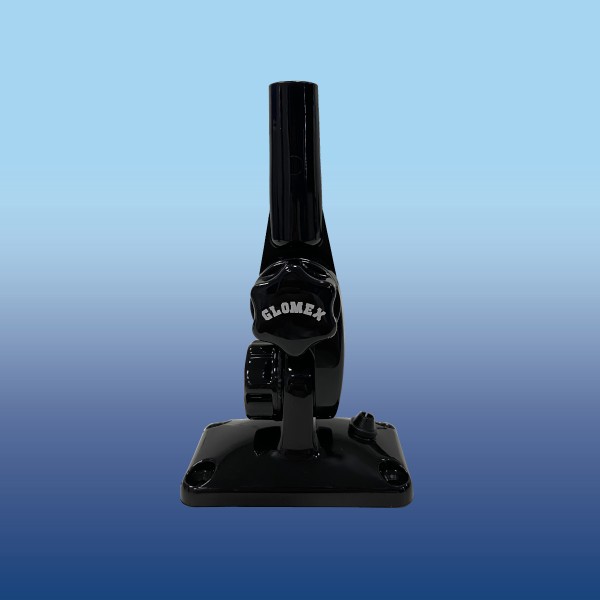 4 Way Ratchet Mount w/ knob, Glomex RA135FME, black Antenna Mounts