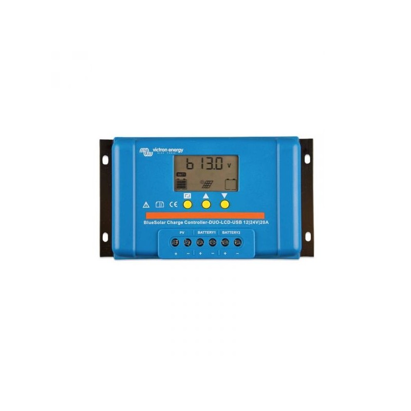 Solar PWM Charge Controller 20A, 12/24V, LCD&USB Inverters