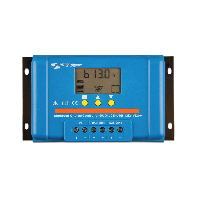 Solar PWM Charge Controller 20A, 12/24V, LCD&USB Inverters
