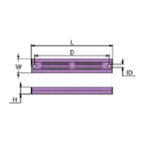 Bar Anode for Yamaha 40-90HP Engines Anodes