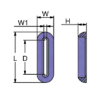 Hull Anode, 200x65mm, 1,383kg Hull Anodes