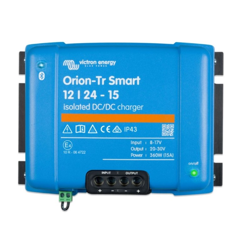 Victron Orion-Tr Smart Isolated DC-DC Charger 12/24-15A, ORI122436120 Battery-Battery Chargers