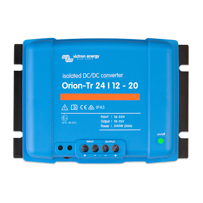 Victron Orion-Tr DC-DC Converter 24V to 12V / 20A (240W), ORI241224110 Battery-Battery Chargers