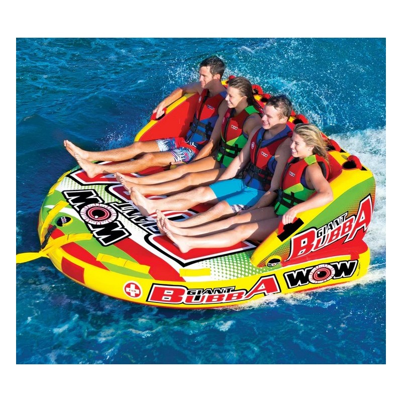WOW Ski Tube, GIANT BUBBA 4p, 218,44x203,2cm Madraci za vuču