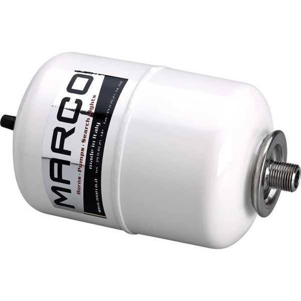Accumulator Tank 2L, White, MARCO Pump Parts