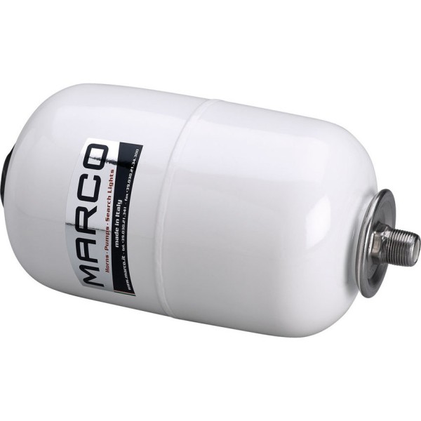 Accumulator Tank 5L, White, MARCO Pump Parts