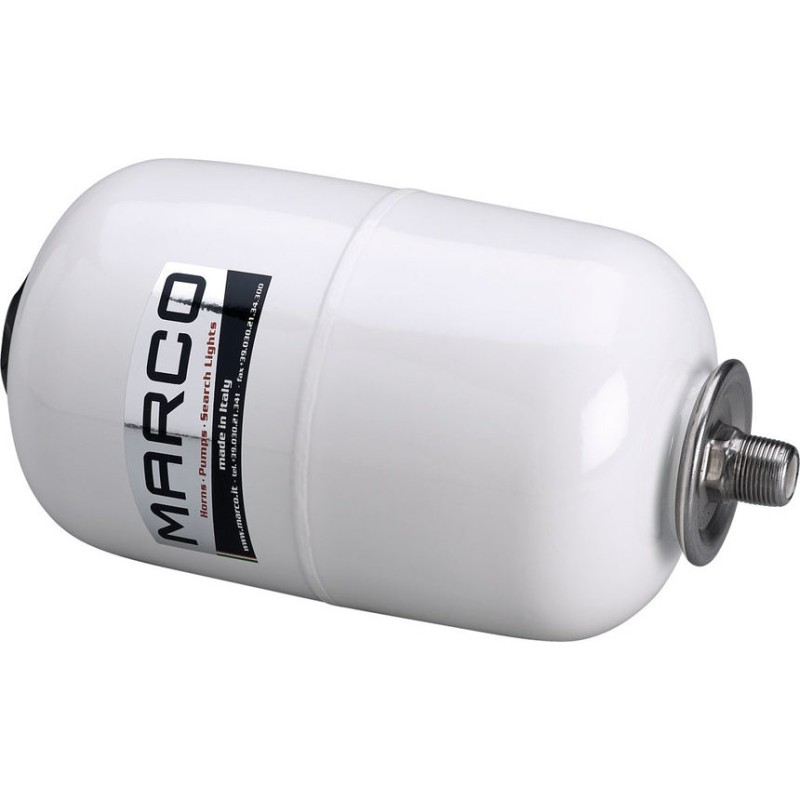Accumulator Tank 5L, White, MARCO Pump Parts