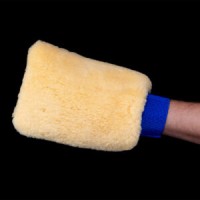 DECKMATE Synthetic Lamb Wool Wash Mitt Cleaning & Drying Cloths (Microfiber & Absorbers)