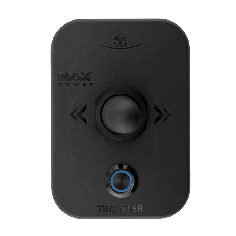MAX POWER Joystick, 2-Direction Control for Tunnel Thrusters, Black Thruster Control Panels & Remote Controls