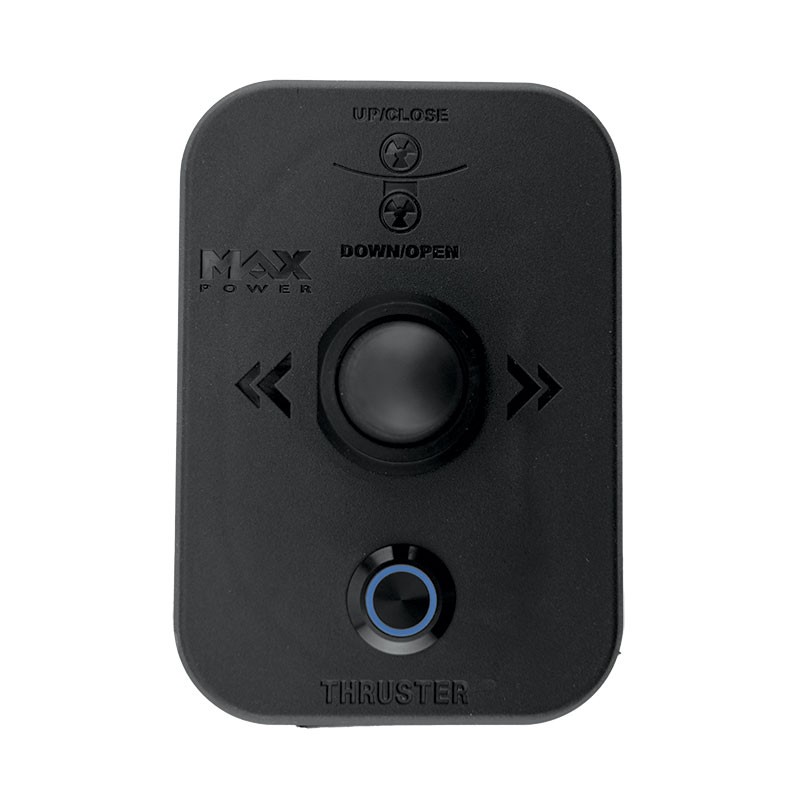 MAX POWER Joystick 4 Directions, for Retractable Thrusters, Black Bow Thrusters & Accessories