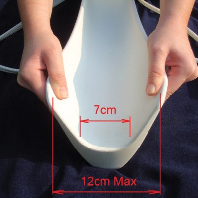 Pramčani bokobran Ocean Blade, bijela SOLID bokobrani