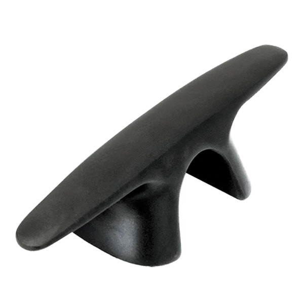 Bull Dog Cleat, Inox 316, Black Cleats Inox