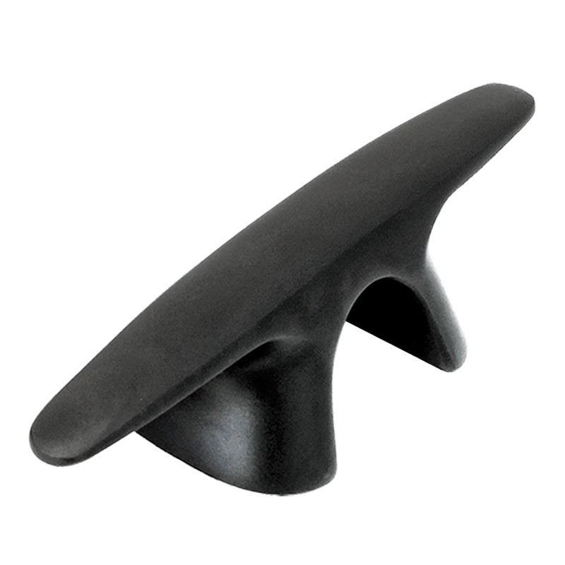 Bull Dog Cleat, Inox 316, Black U-Bolts & Cleats