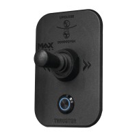 MAX POWER Joystick 4 Directions, for Hydraulic Retractable Thrusters R300 & R450, Black Bow Thrusters & Accessories