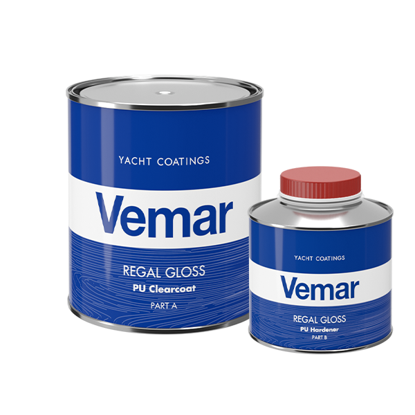 Vemar REGAL GLOSS PU bezbojni premaz za drvo (set A+B) Njega tikovine i drvene površine